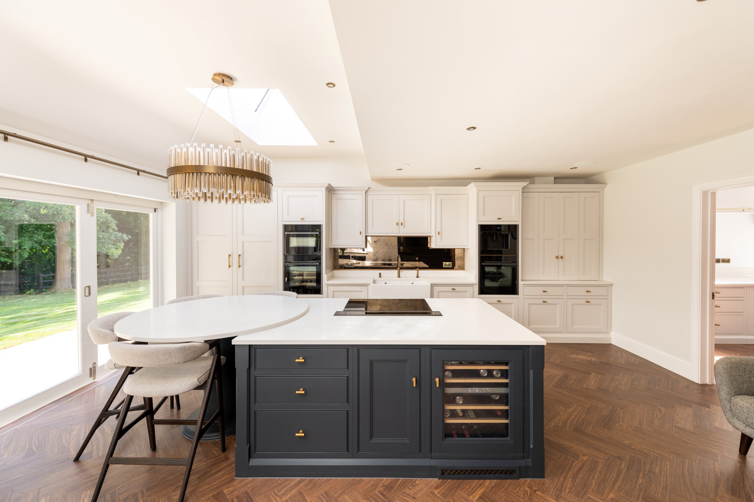 Classic in frame shaker style kitchen welwyn garden city handmade kitchen company 2