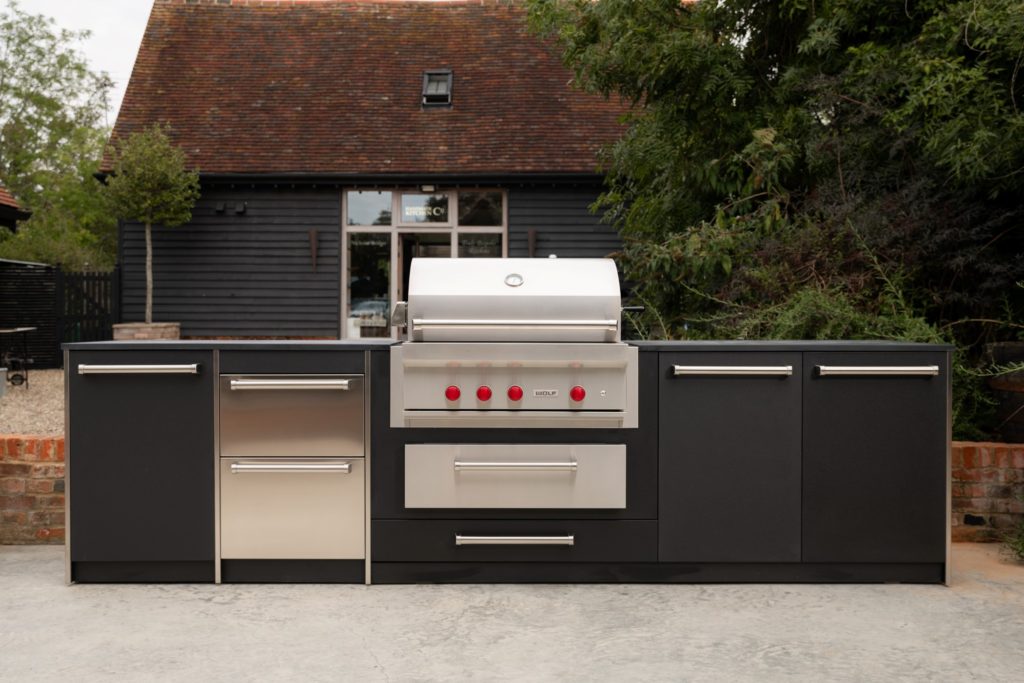 wolf bbq outdoor kitchen display handmade kitchen company essex 4